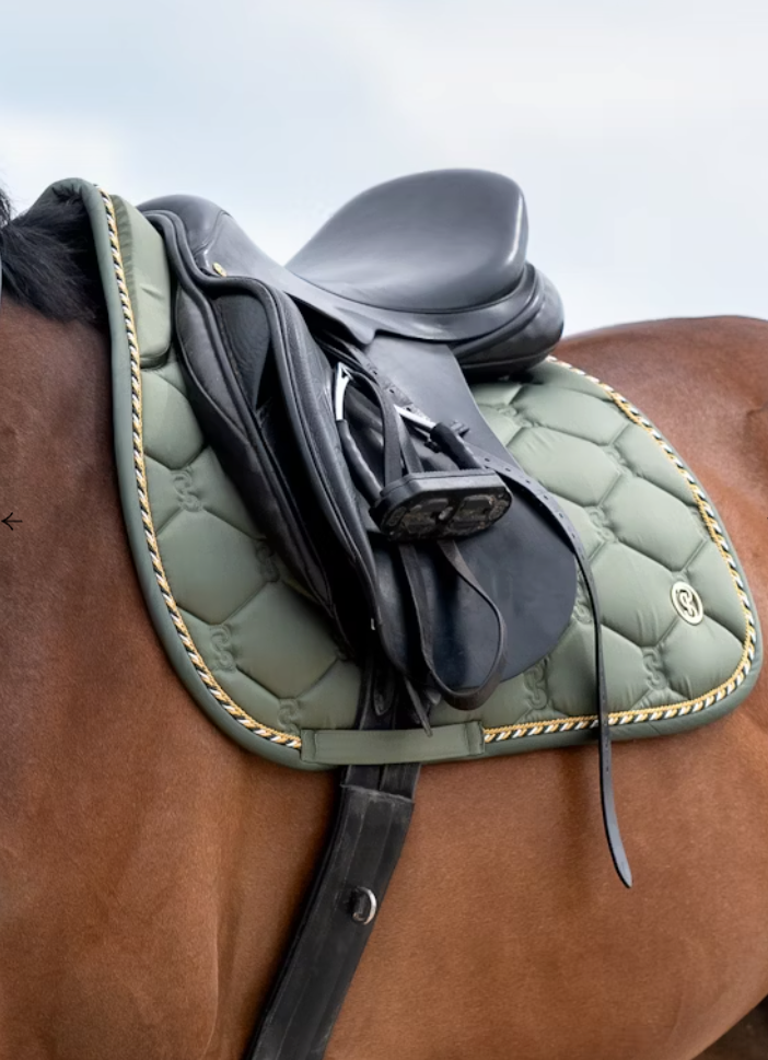 Signature JUMP Saddle Pad  - Vintage Green