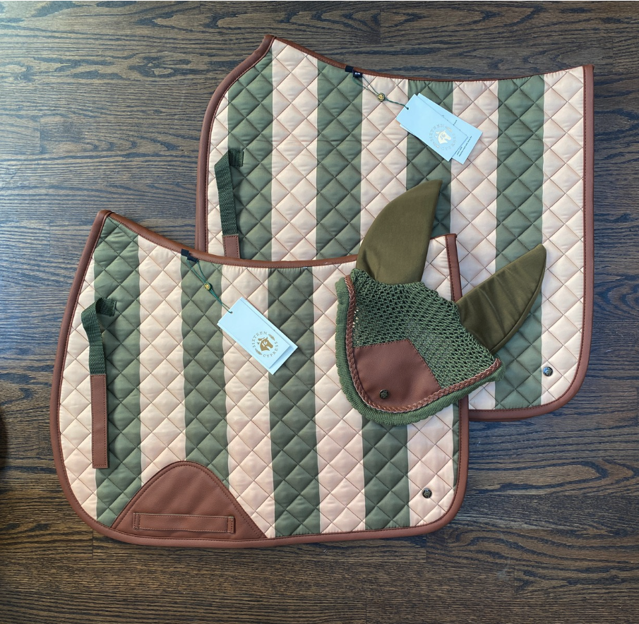 16 Cypress Amalfi Stripe Saddle Pad