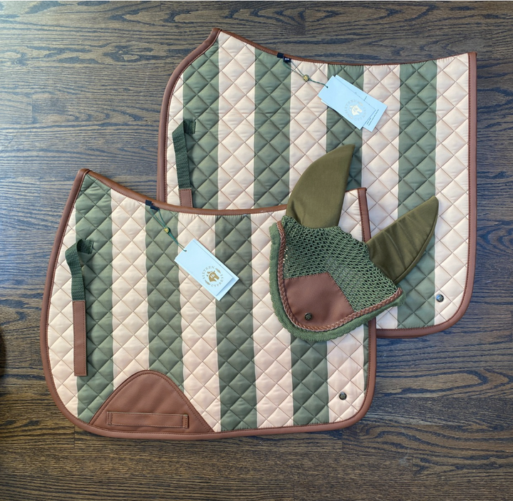 16 Cypress Amalfi Stripe Saddle Pad