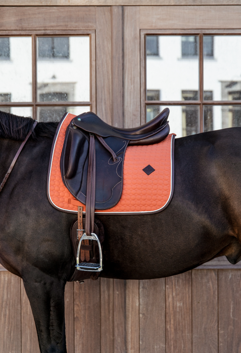 Kentucky Classic Leather Dressage Saddle Pad