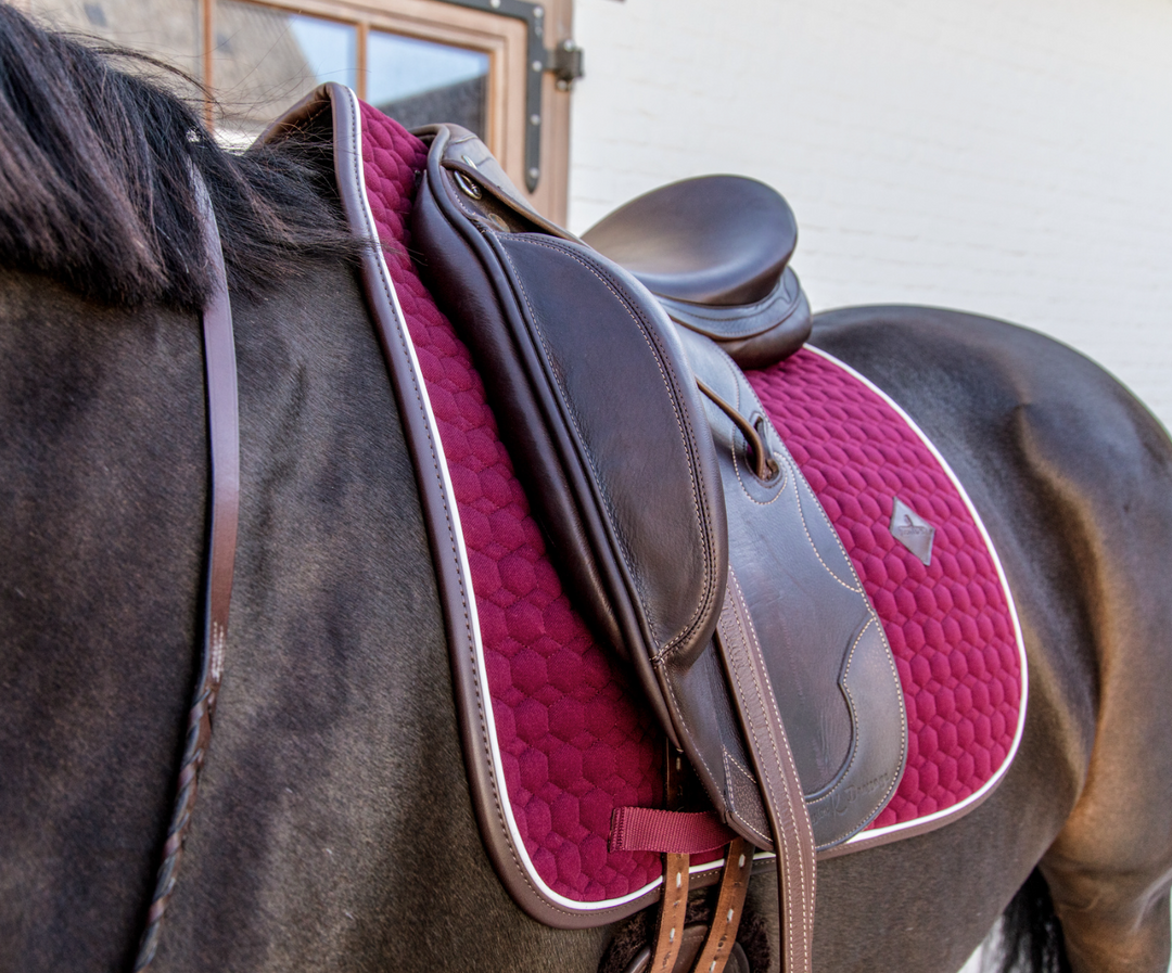 Kentucky Classic Leather Dressage Saddle Pad