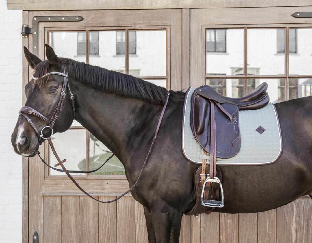 Kentucky Classic Leather Dressage Saddle Pad