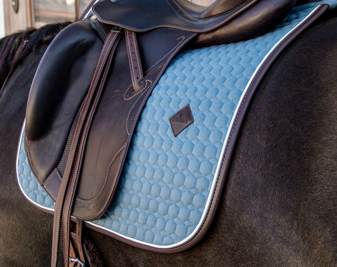 Kentucky Classic Leather Dressage Saddle Pad