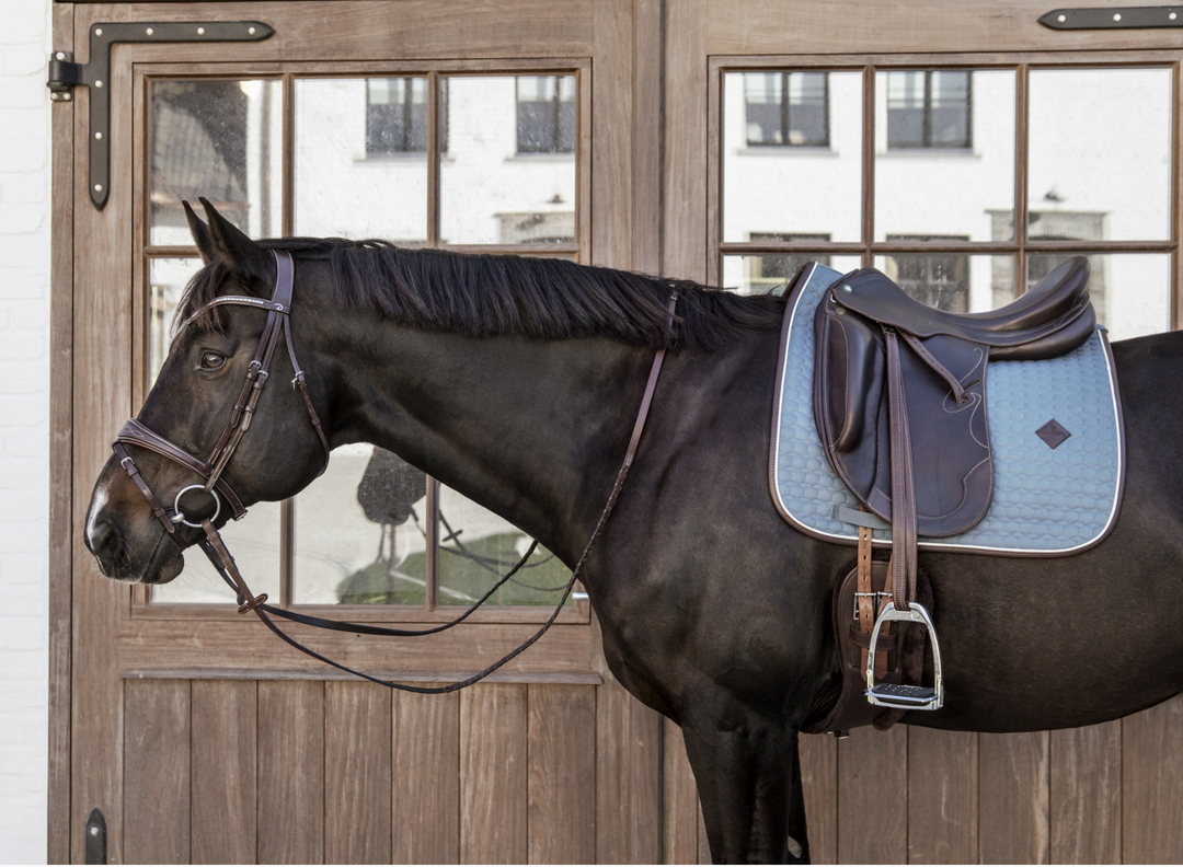 Kentucky Classic Leather Dressage Saddle Pad