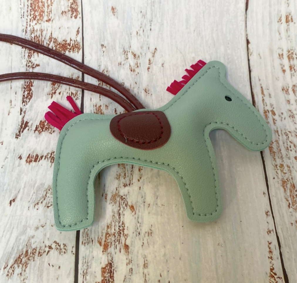 Pony Charm Lt Teal