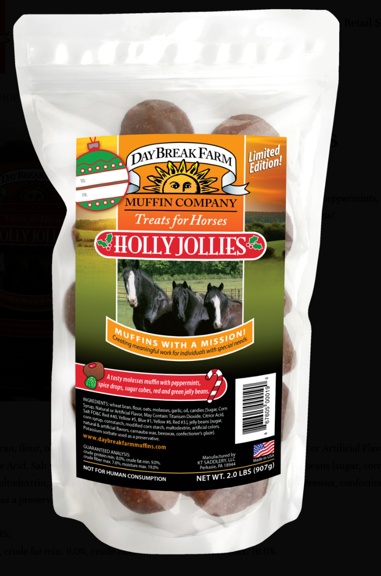 Holly Jollies Holiday Horse Treats