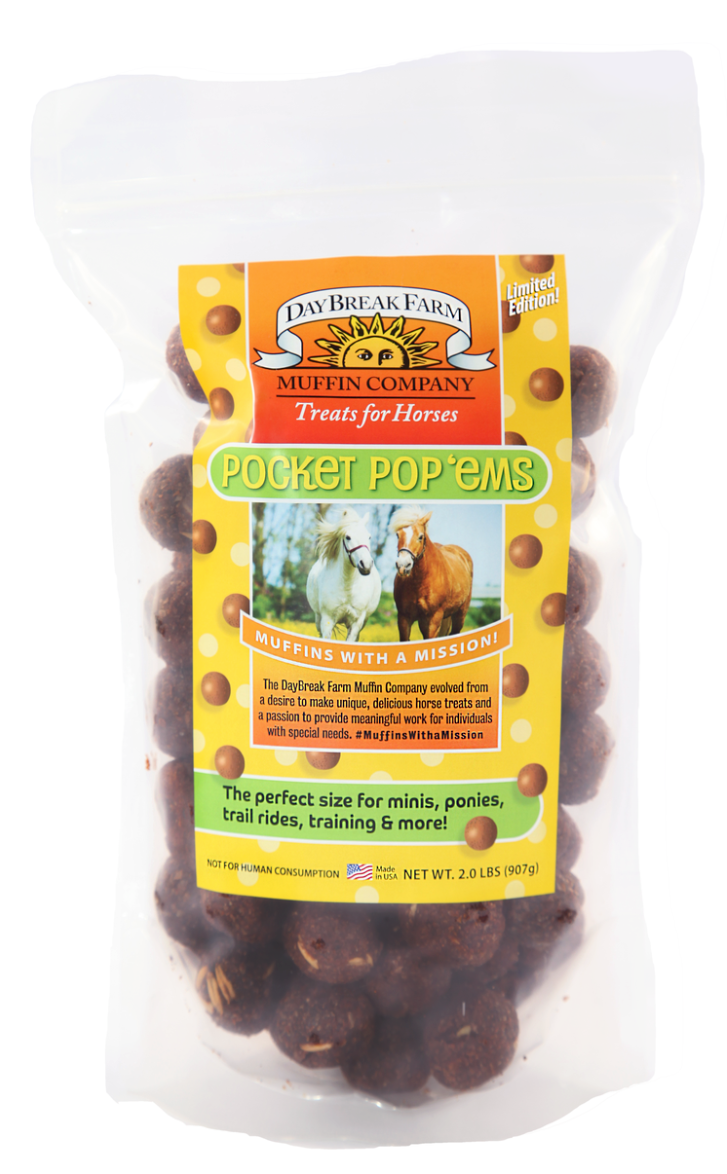 Pocket Pop 'Ems Mini Horse Training Treats