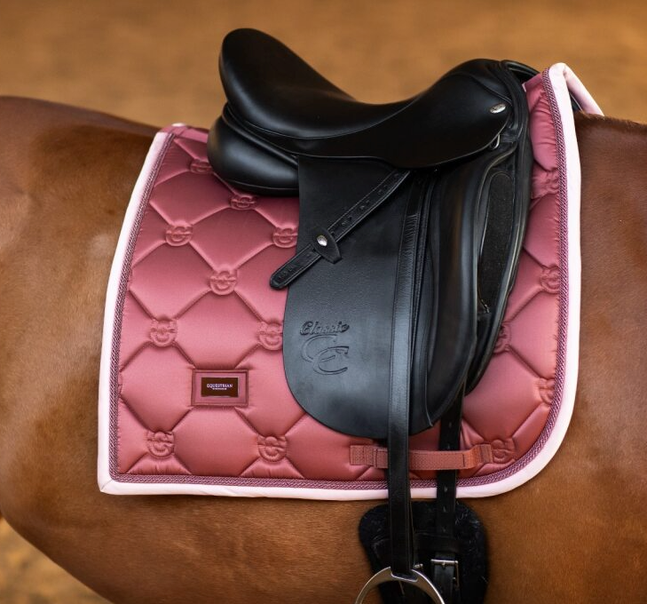 Equestrian Stockholm Saddle Pad Dressage & Jump - Amber Rose