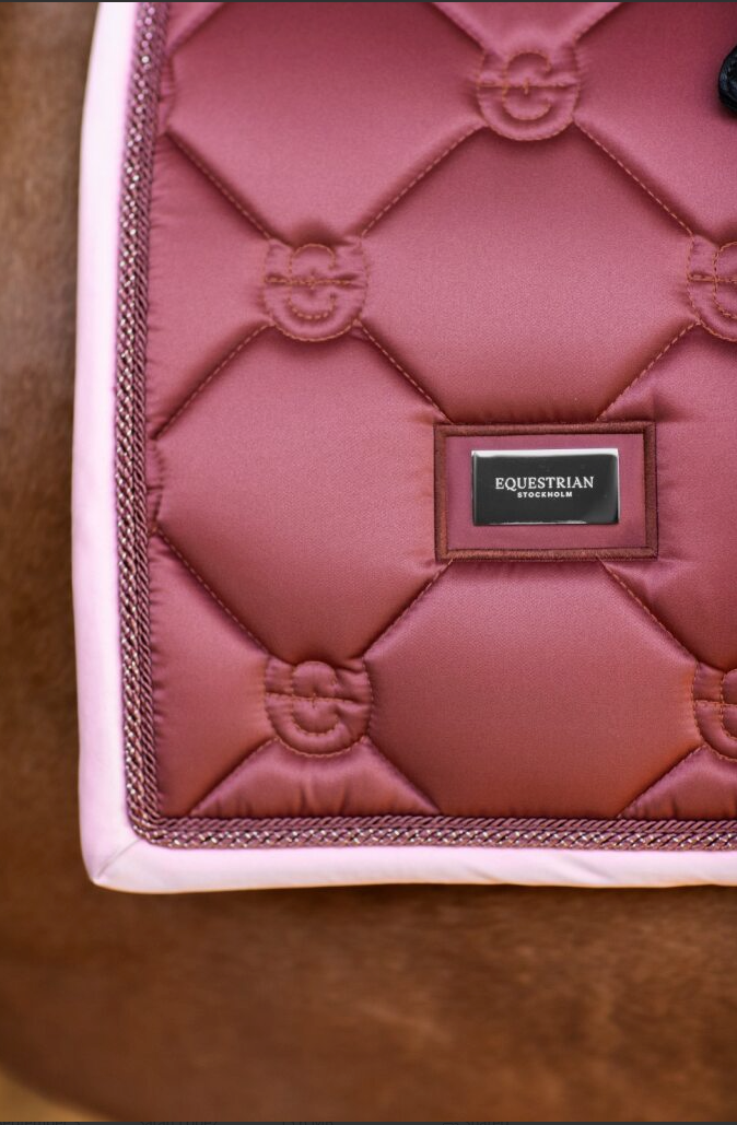 Equestrian Stockholm Saddle Pad Dressage & Jump - Amber Rose