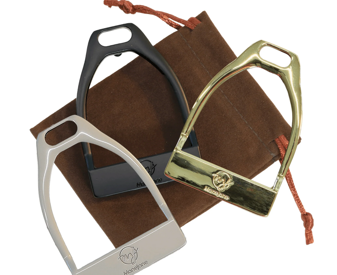 Mane Jane Stirrup Belt Buckle - 1.5" wide