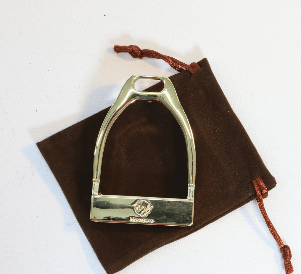 Mane Jane Stirrup Belt Buckle - 1.5" wide