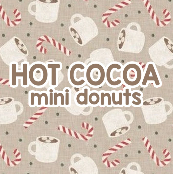 Holiday Horse Hot Cocoa Mini Donut Horse Treats
