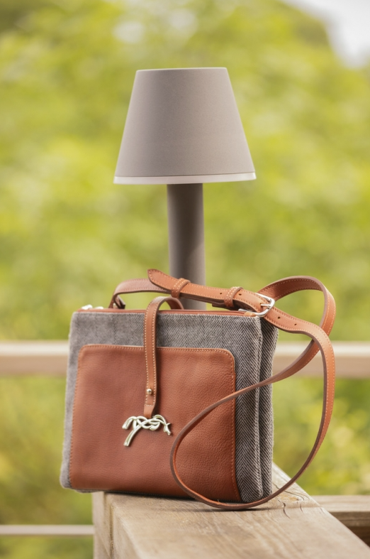 Pénélope Pablito Large Chevron & Leather