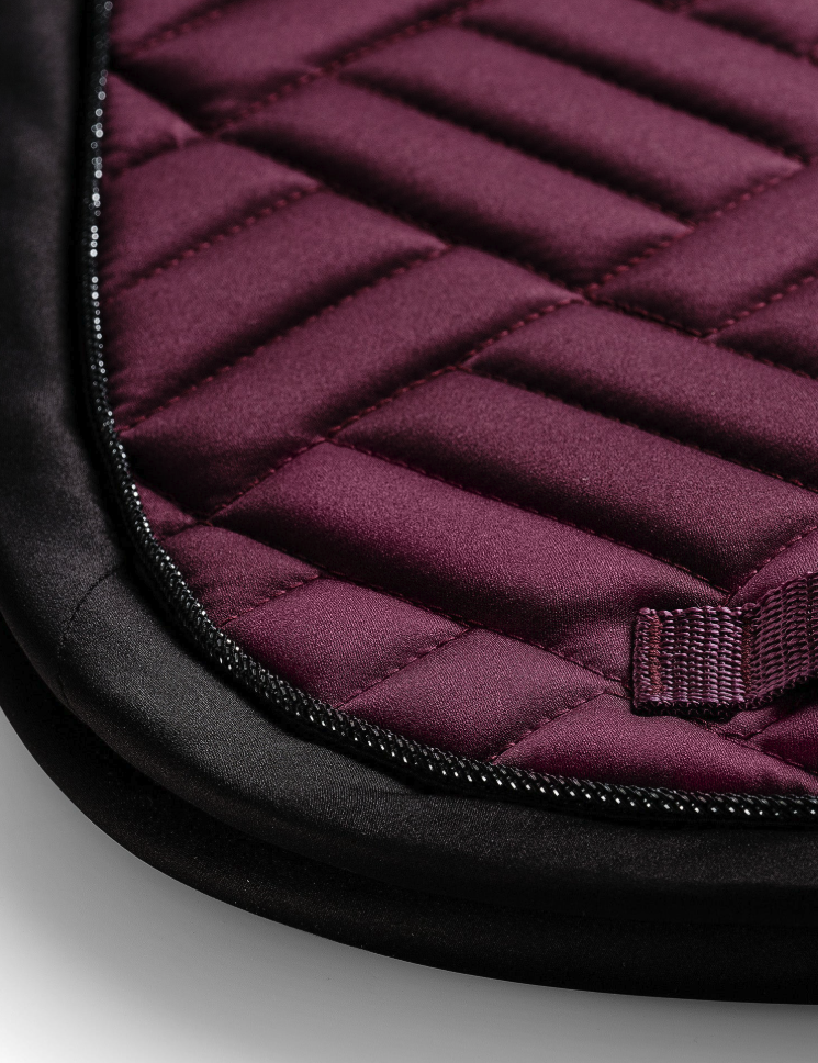 Equestrian Stockholm Modern Purple Night Saddle Pad - Dressage & Jump