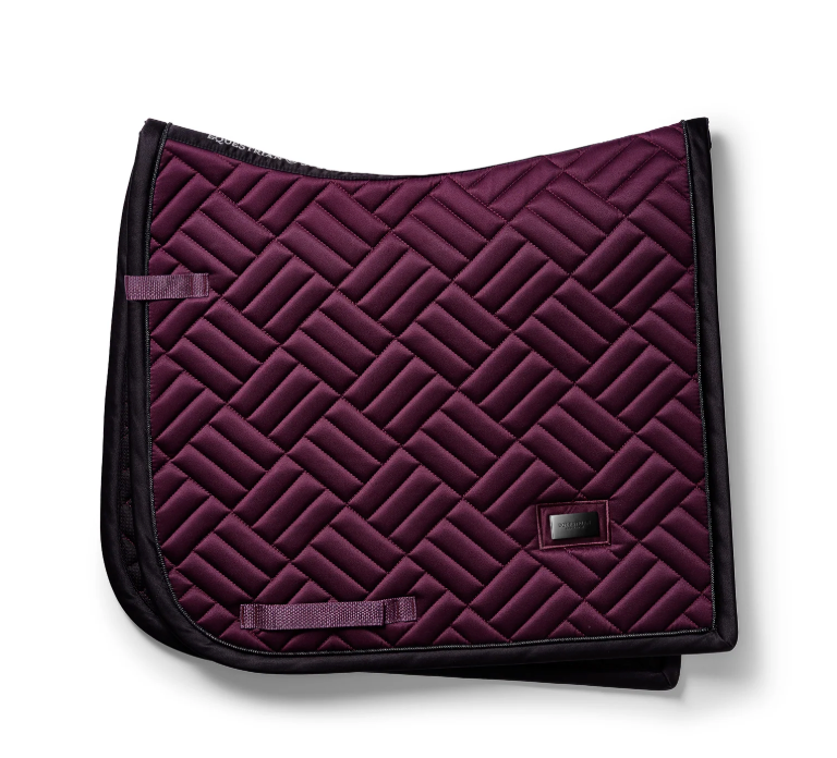 Equestrian Stockholm Modern Purple Night Saddle Pad - Dressage & Jump