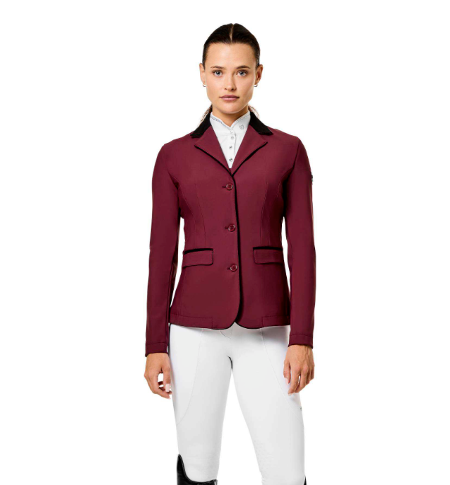 Equestrian Stockholm Classic Show Coat - Merlot