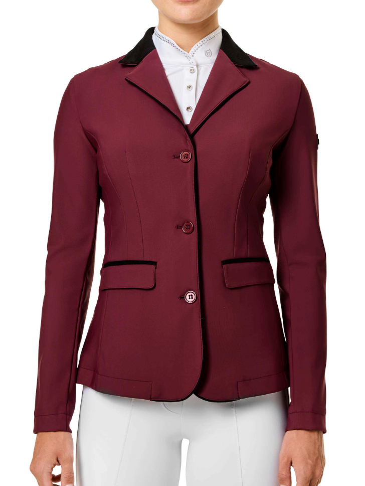 Equestrian Stockholm Classic Show Coat - Merlot