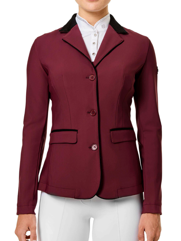 Equestrian Stockholm Classic Show Coat - Merlot