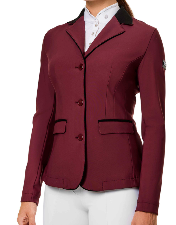 Equestrian Stockholm Classic Show Coat - Merlot