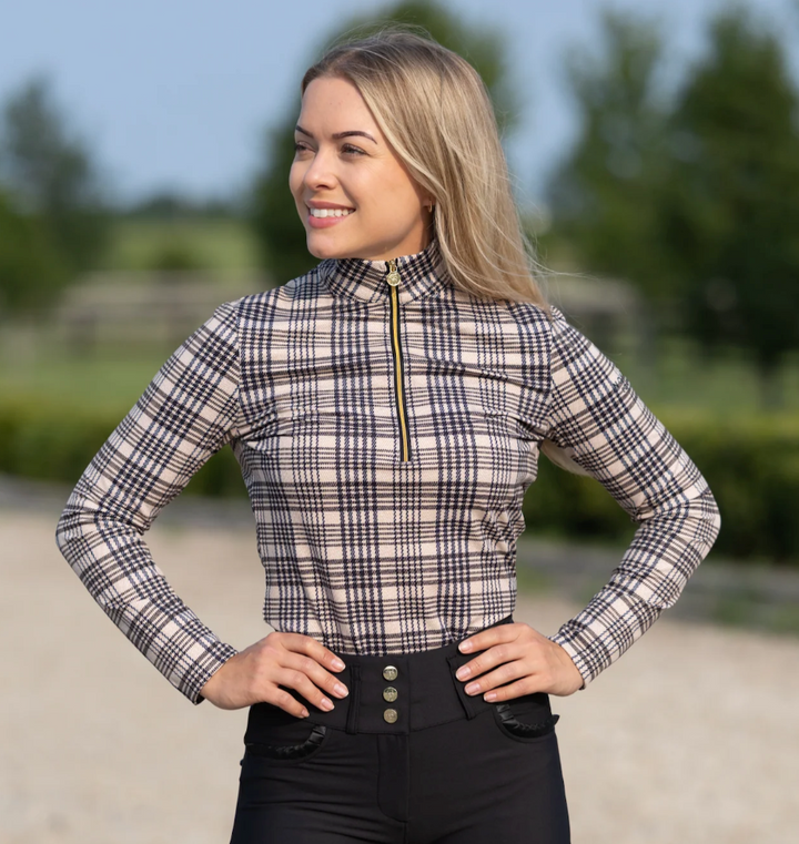 5/A Baker® x Novella Mid-Weight Quarter Zip Top