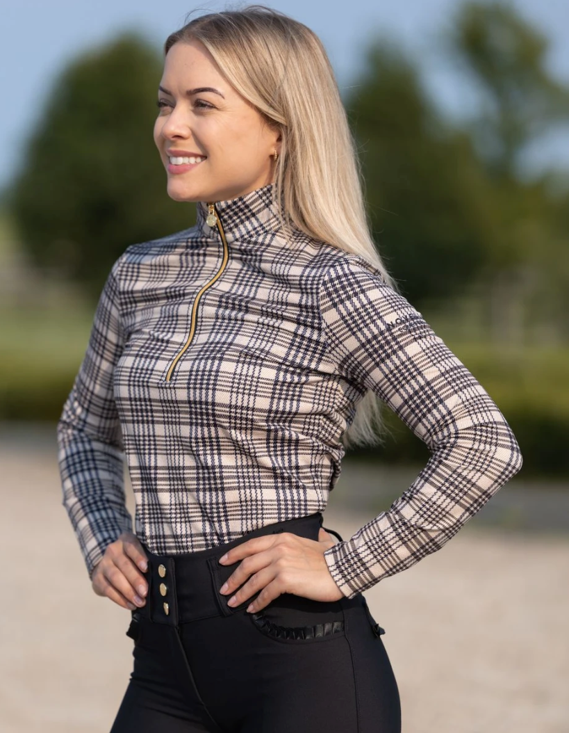 5/A Baker® x Novella Mid-Weight Quarter Zip Top