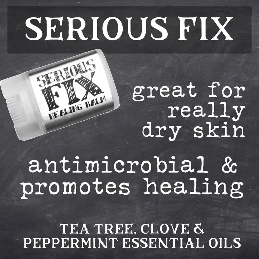 Serious Fix Essential Oil Healing Balm - Fix for Skin, Hands, Feet Serious Lip Balm