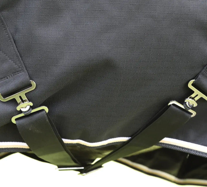 Shires Highlander Plus Standard Neck Turnout Rug Shires Equestrian #color_black
