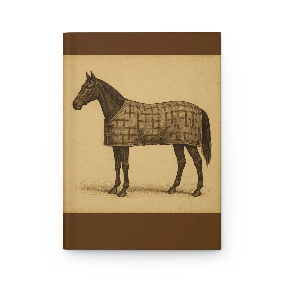 "Sweater Weather" Vintage Horse Hardcover Journal Equine &amp; Design, LLC
