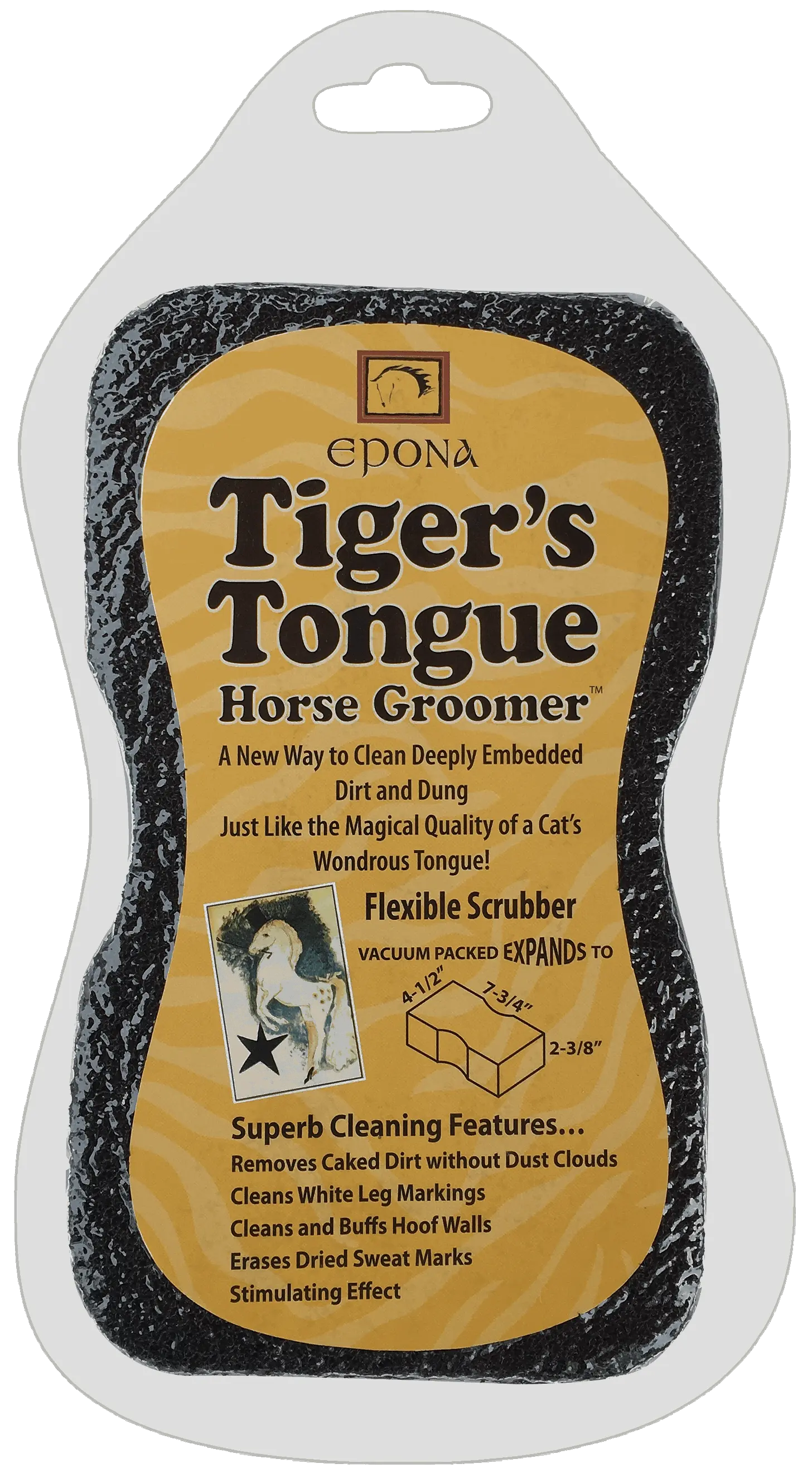Tiger's Tongue Scrubber
