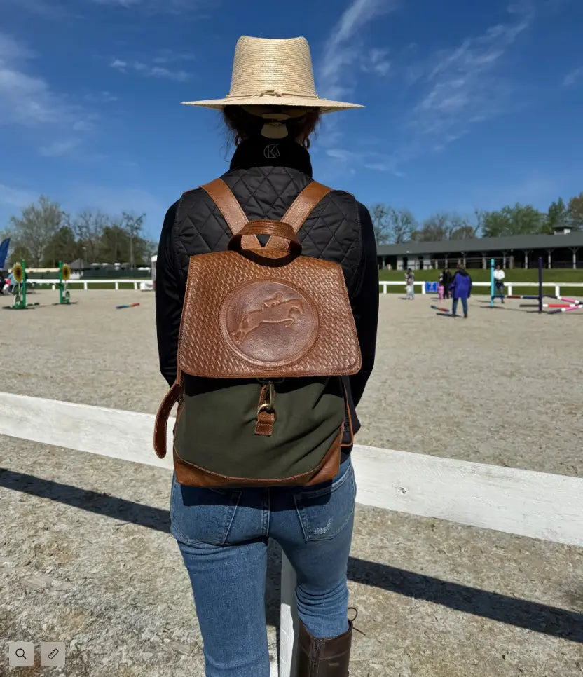 Tucker Tweed Barn Backpack - Eco Friendly Tucker Tweed