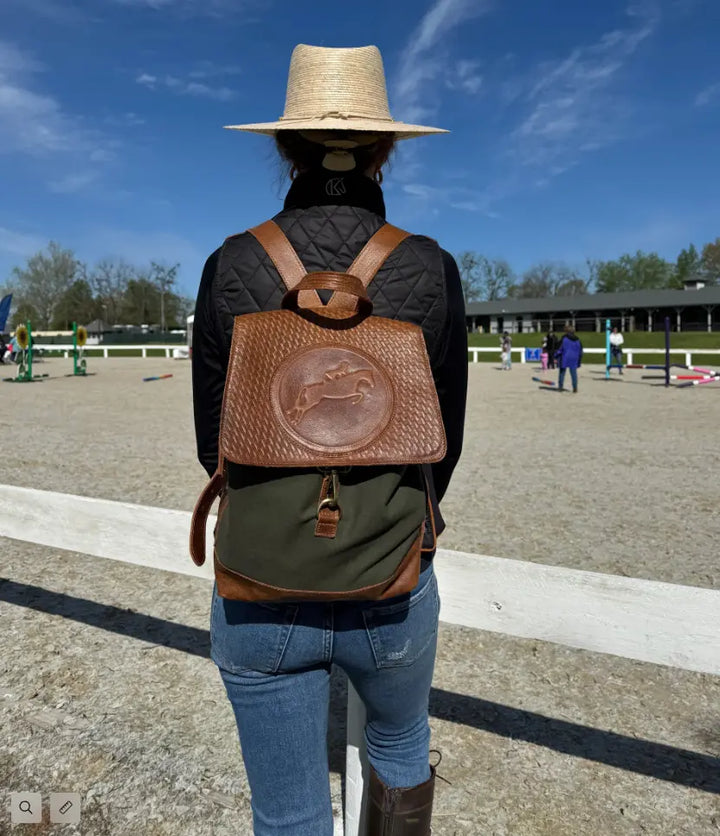 Tucker Tweed Barn Backpack - Eco Friendly Tucker Tweed