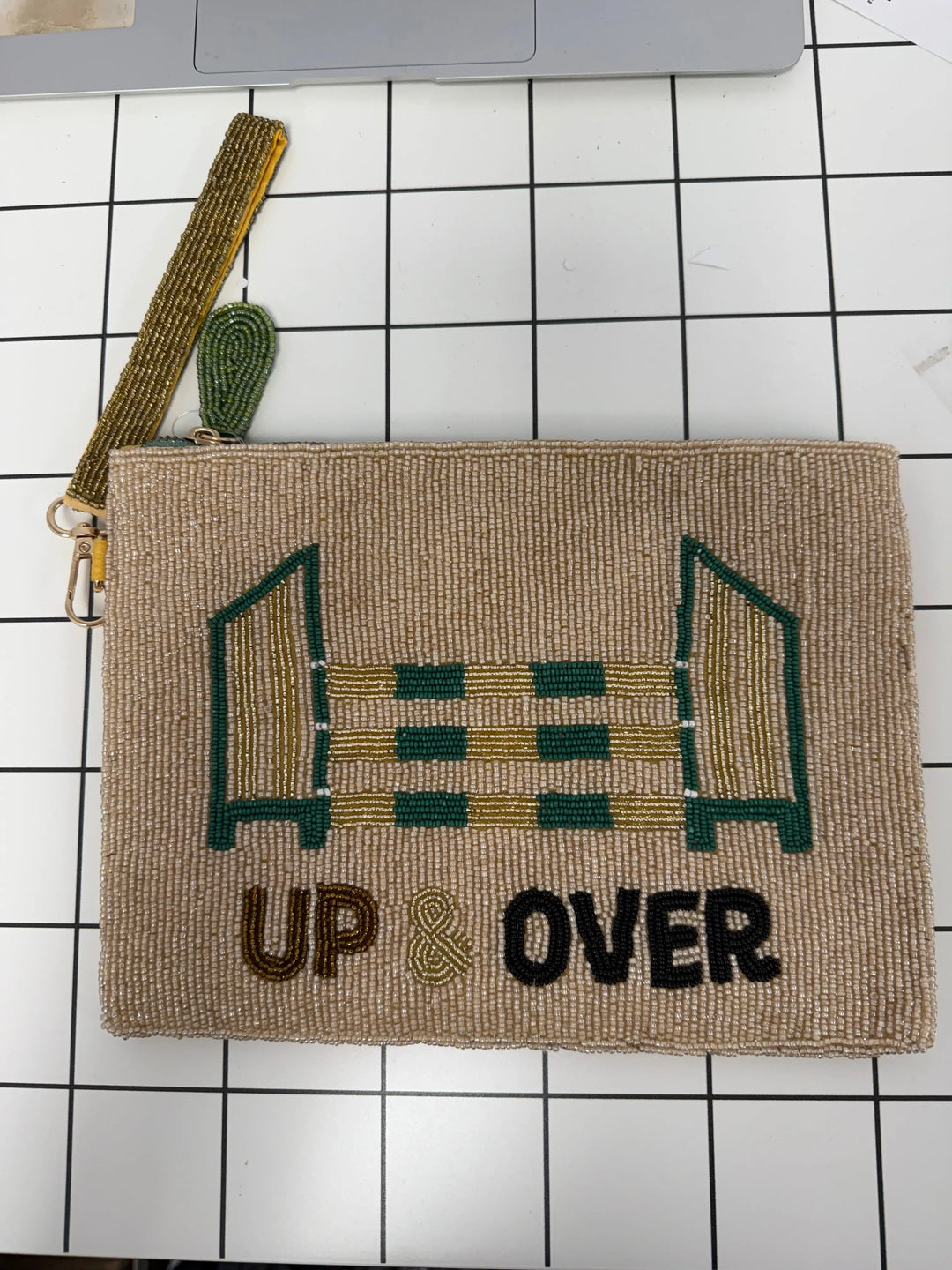 Tucker Tweed Beaded Zip Top Bag Collection