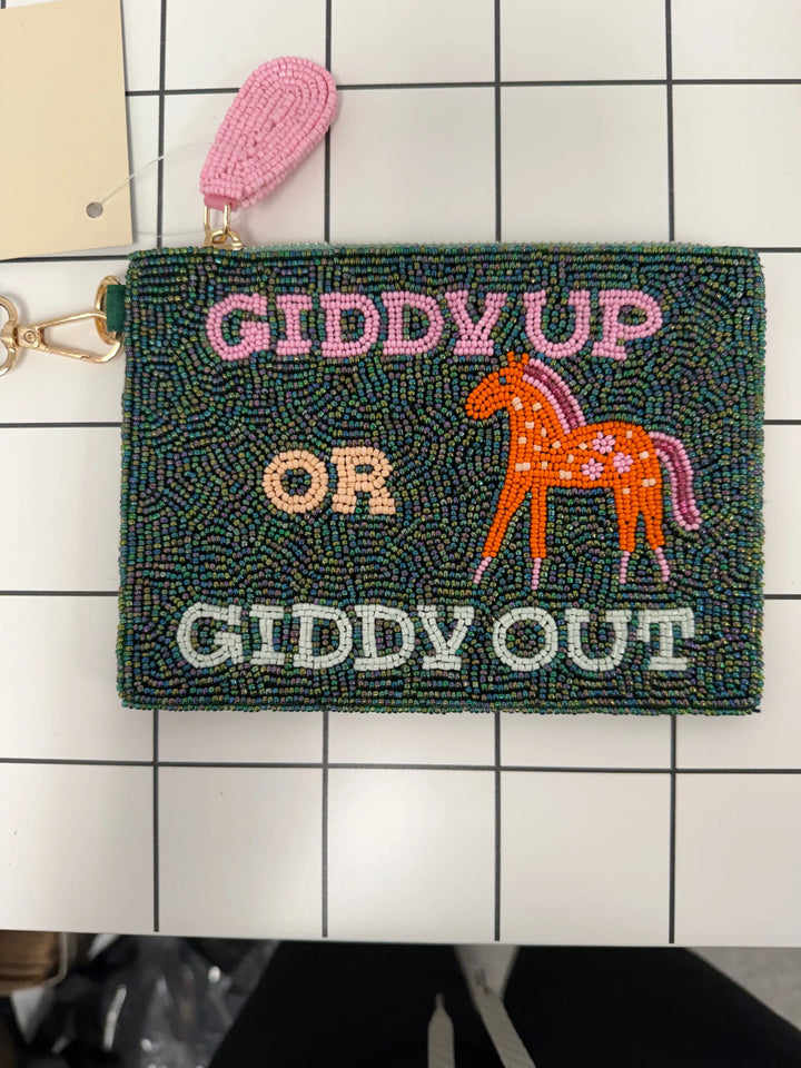 Tucker Tweed Beaded Zip Top Bag Collection