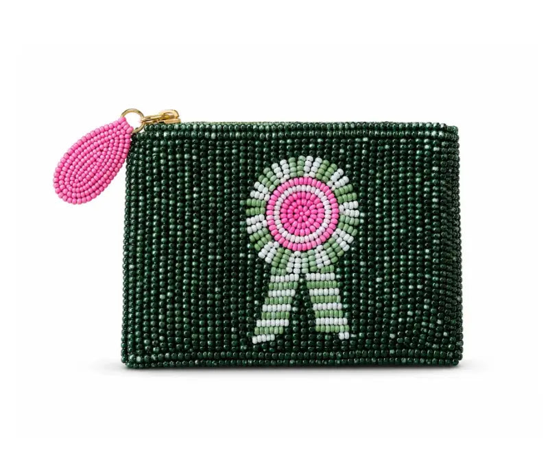 Tucker Tweed Beaded Zip Top Bag Collection
