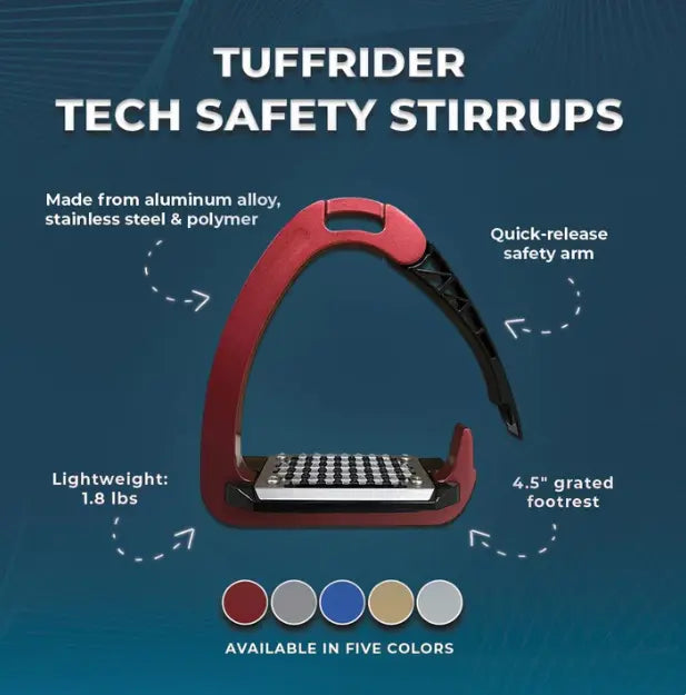 Tuffrider Tech Safety Stirrups
