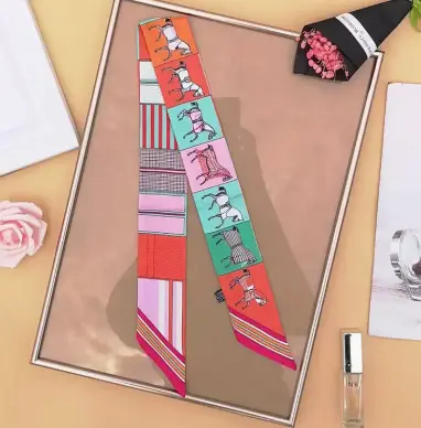 Twilly Horse Print Purse Scarf RIDE OR DIE EQUESTRIAN SHOP