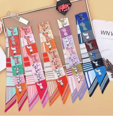 Twilly Horse Print Purse Scarf RIDE OR DIE EQUESTRIAN SHOP