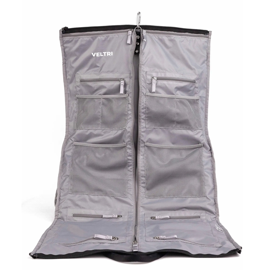 Veltri Sport Ellis Convertible Garment Duffle Carry On Veltri Sport