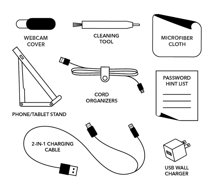 "Accept All Cookies" Tech Kit Christmas Stocking Stuffer