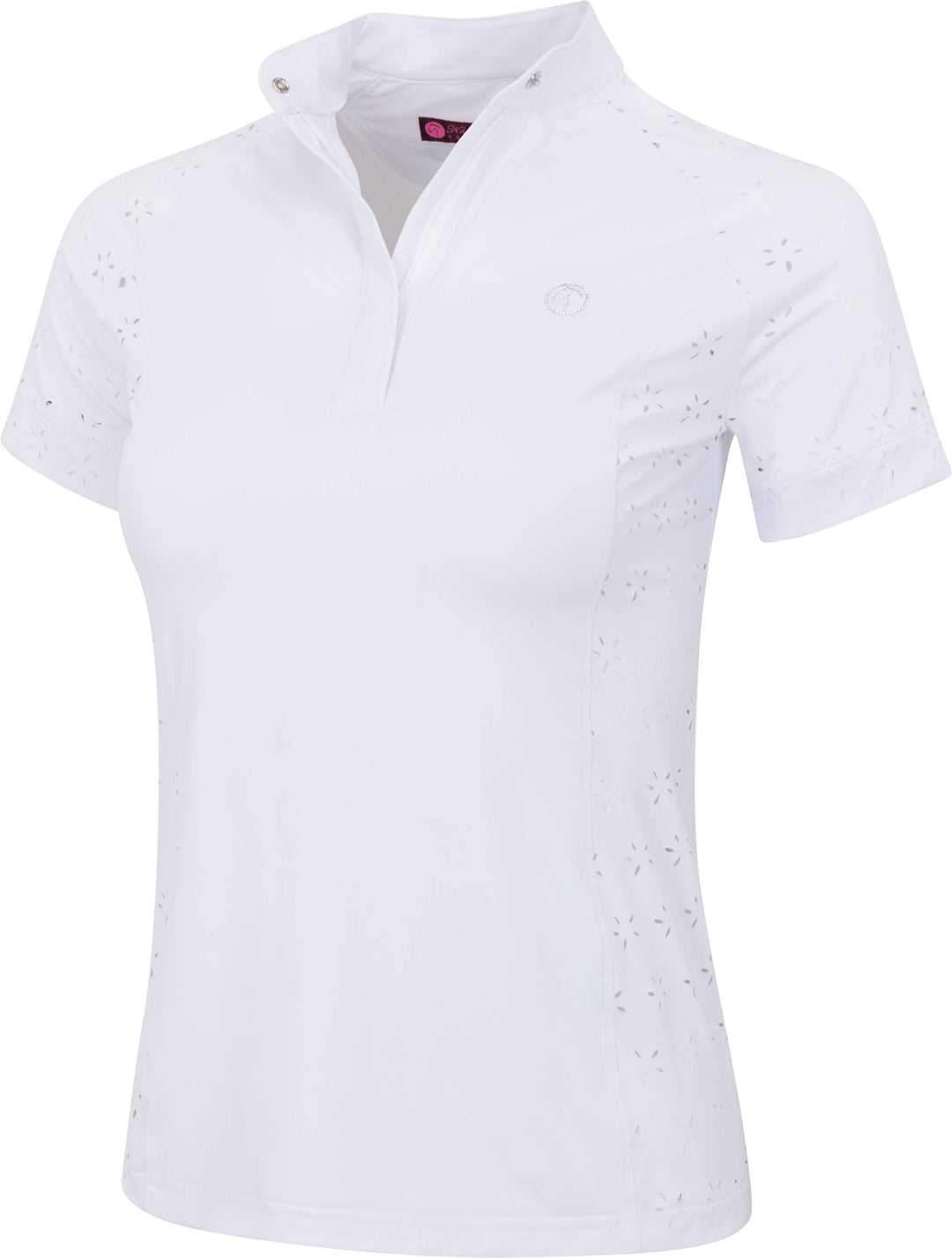 Kathryn Lily Kids SunPetal Show Shirt Sleeve Show Shirt - White