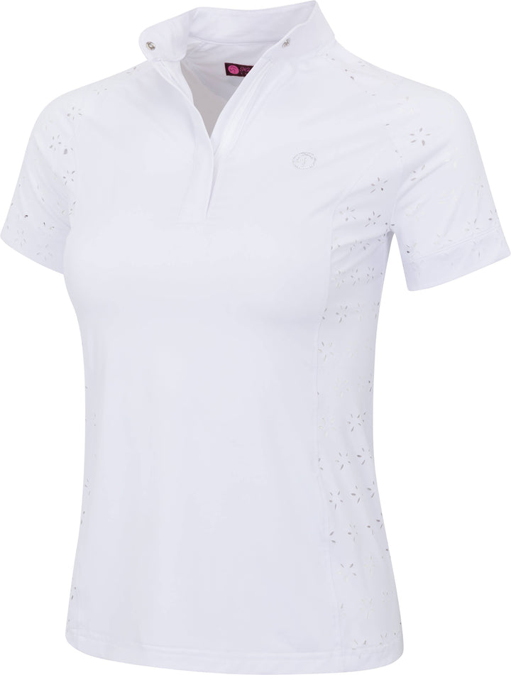 Kathryn Lily Kids SunPetal Show Shirt Sleeve Show Shirt - White