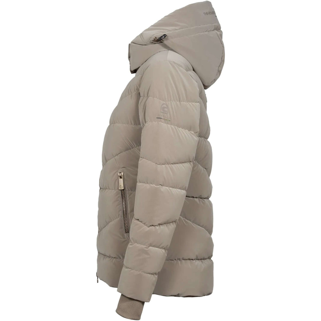 Cavallo Cavallynea quilted parka in Peanut, side