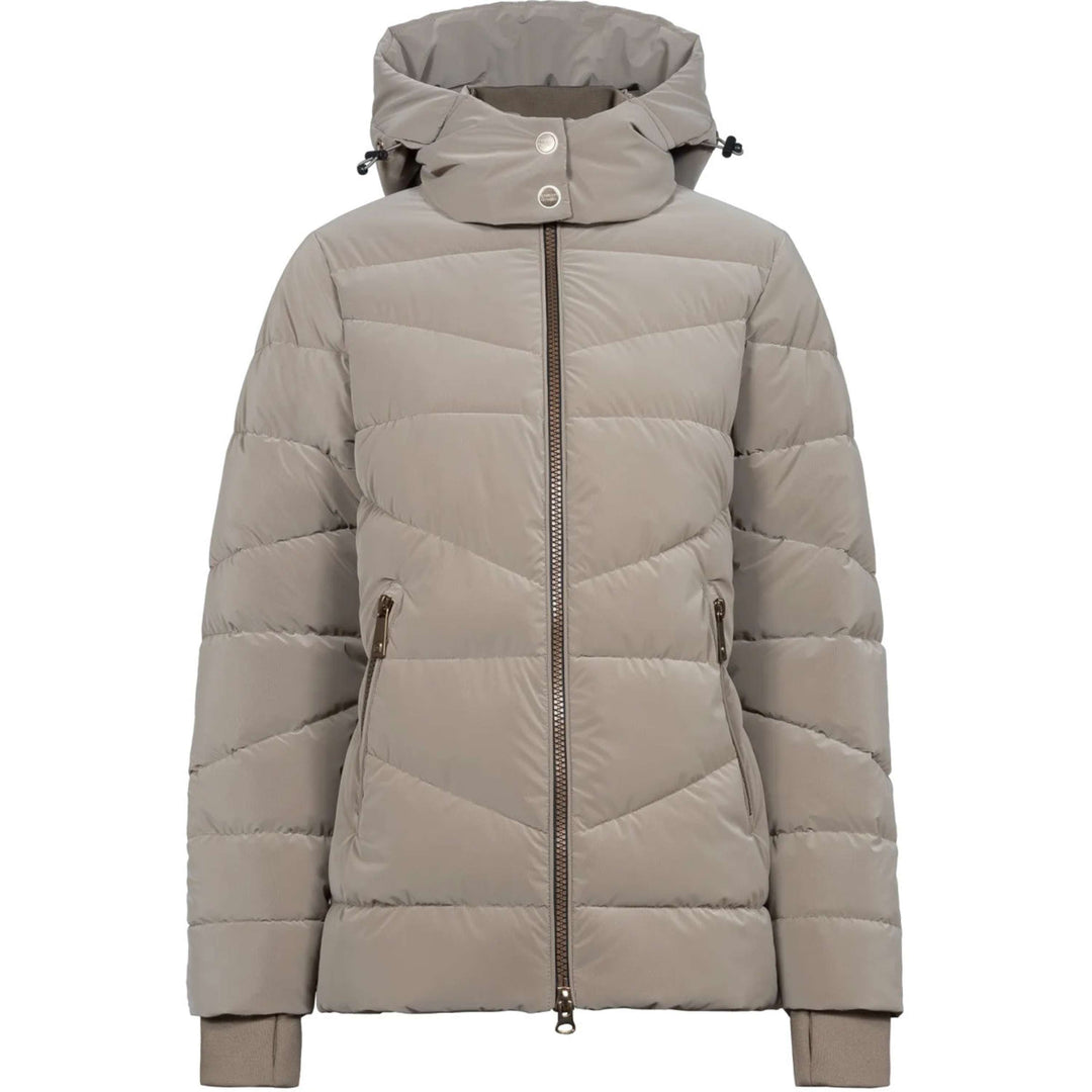 Cavallo Cavallynea quilted parka in Peanut, front