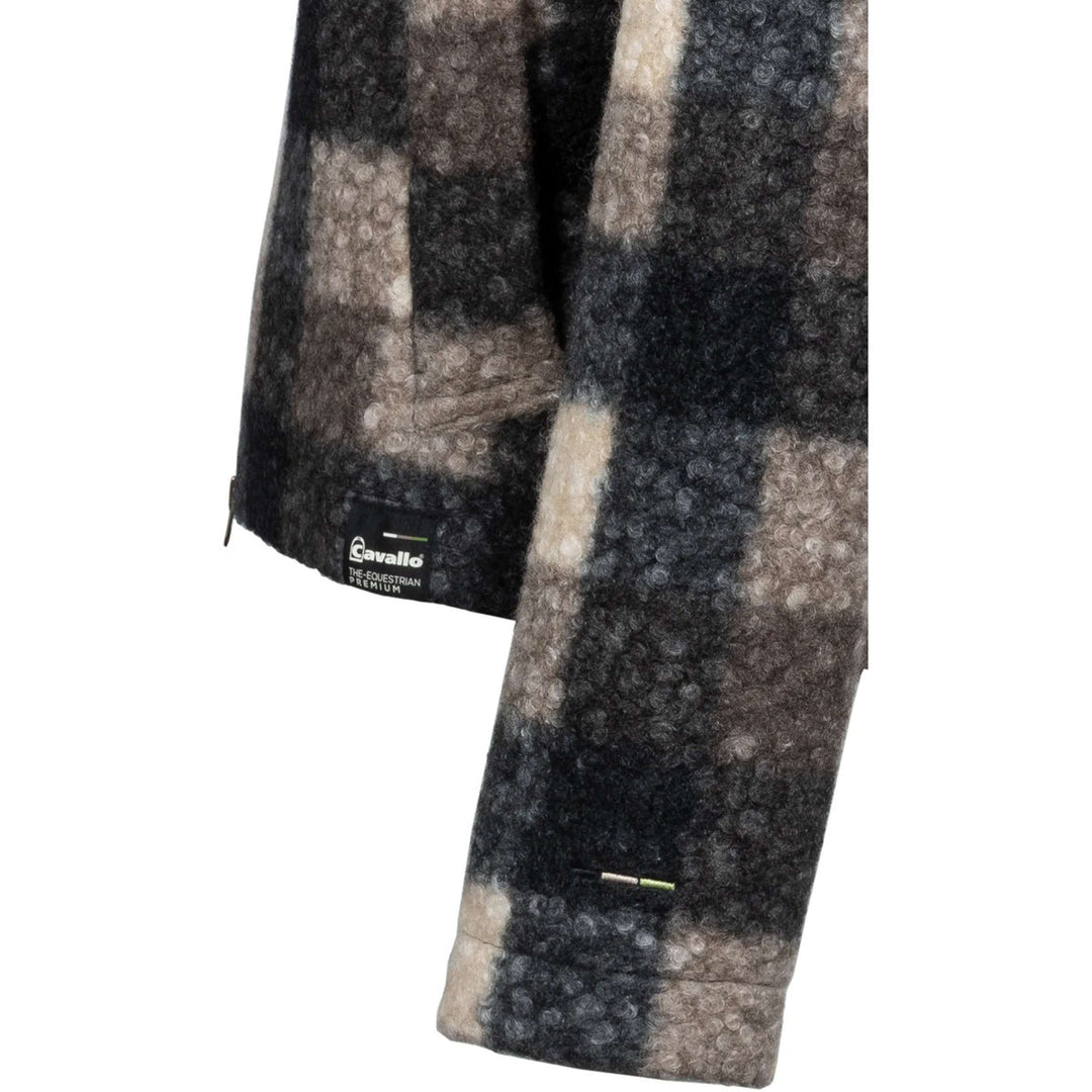 Cavallo Cavallumea teddy jacket, detail