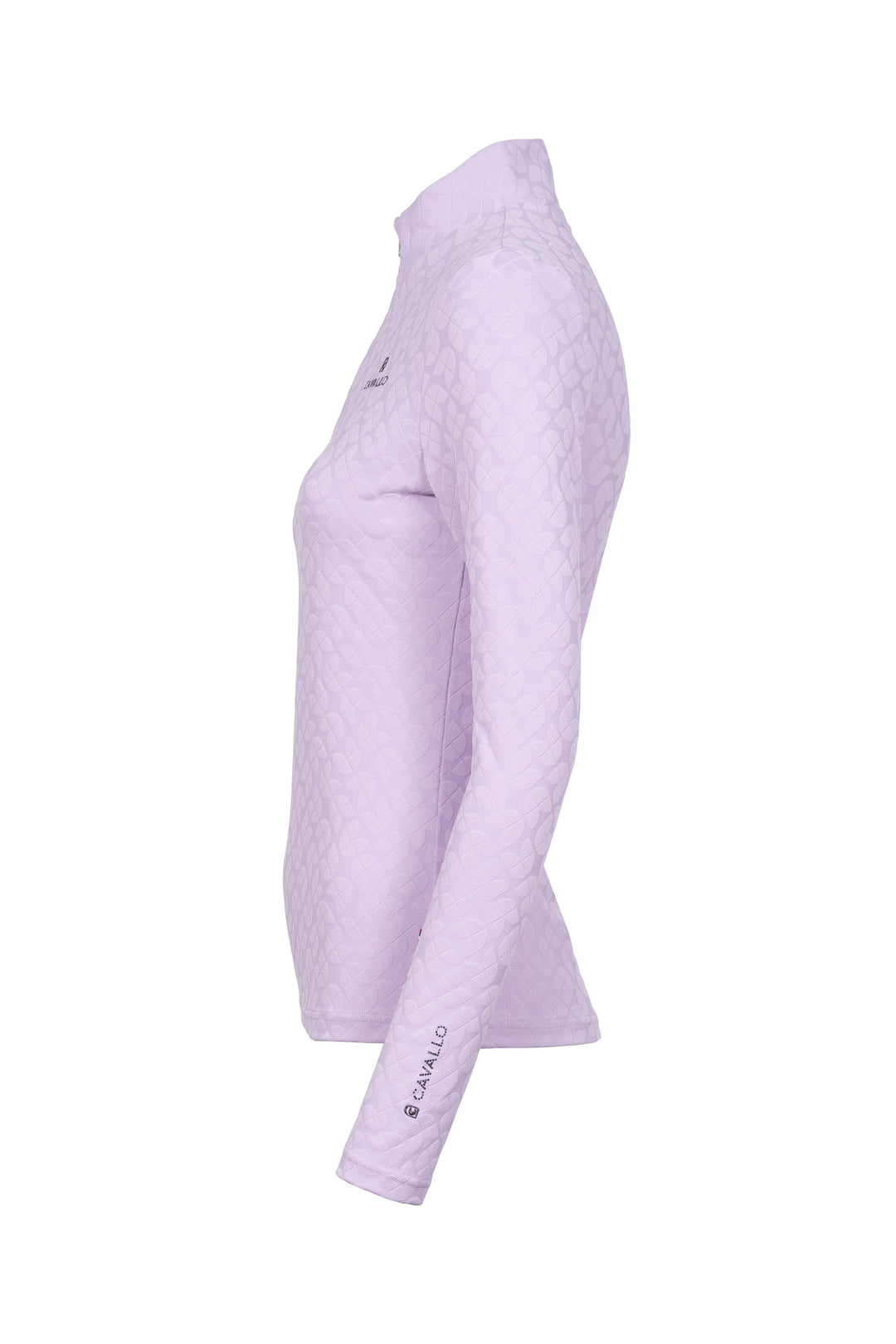 Cavallo Cavaldarsha Jacquard Half Zip - Iced Lilac