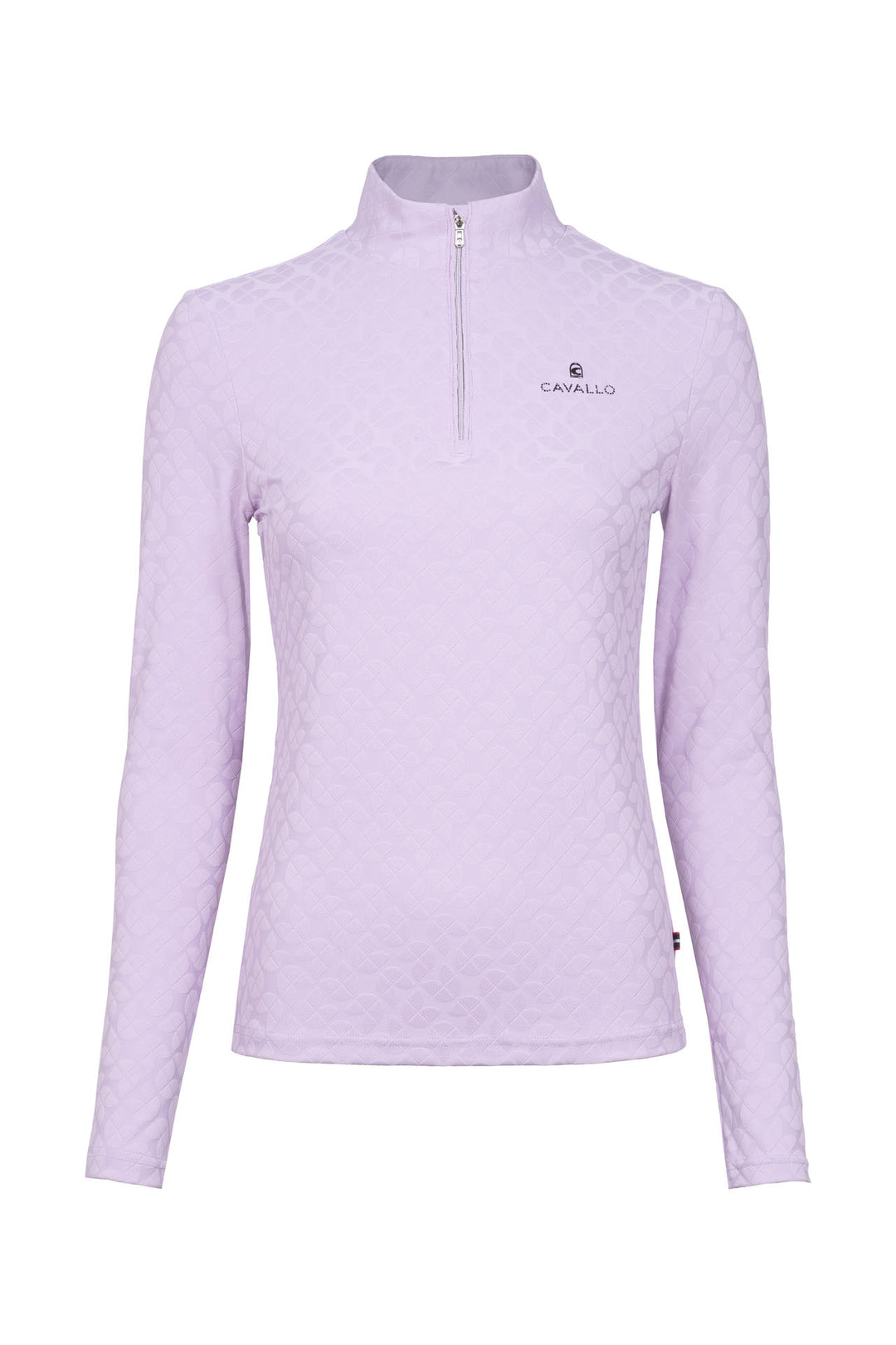 Cavallo Cavaldarsha Jacquard Half Zip - Iced Lilac