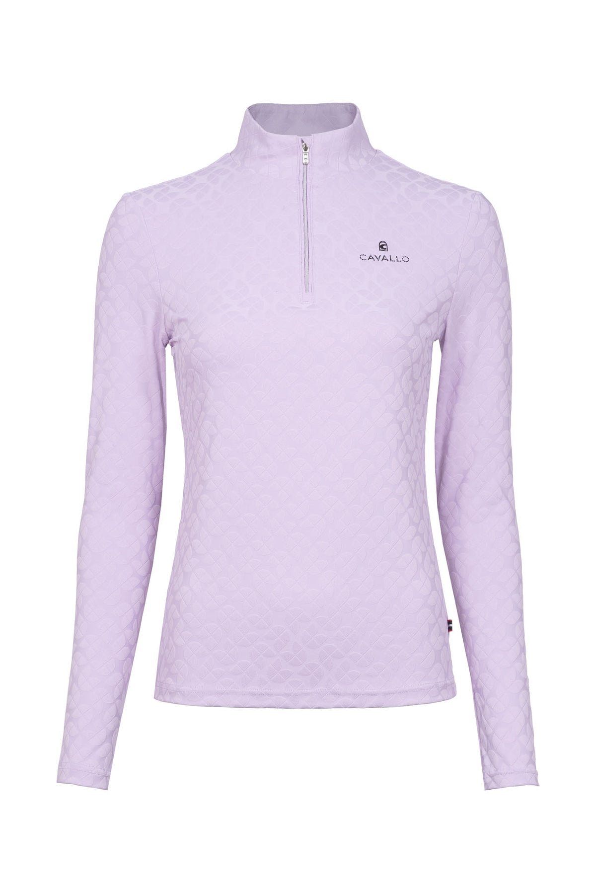 Cavallo Cavaldarsha Jacquard Half Zip - Iced Lilac