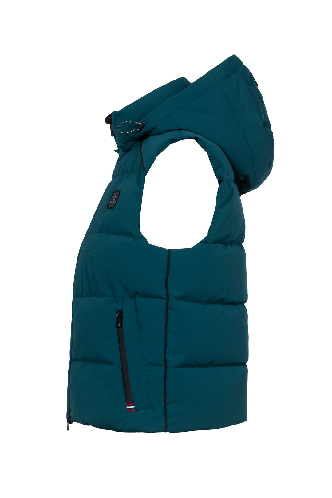 Cavallo Cavaldiana Quilted Vest - Dark Peacock