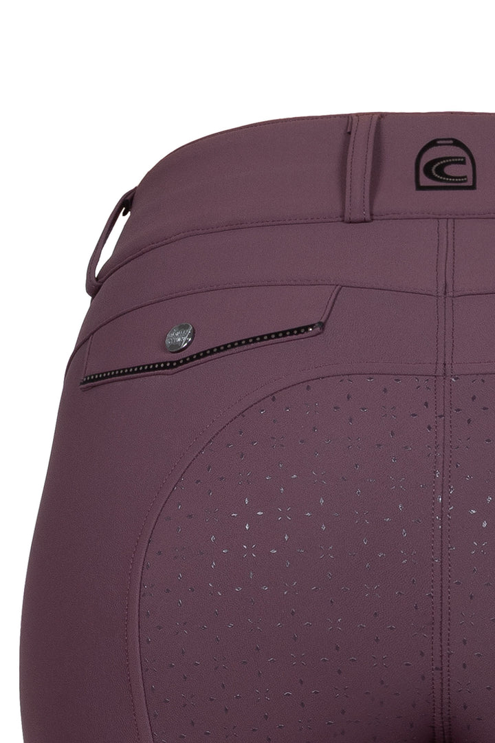 Cavallo Cavalcora Grip Mobile Full Seat Breeches - Dusty Plum detail