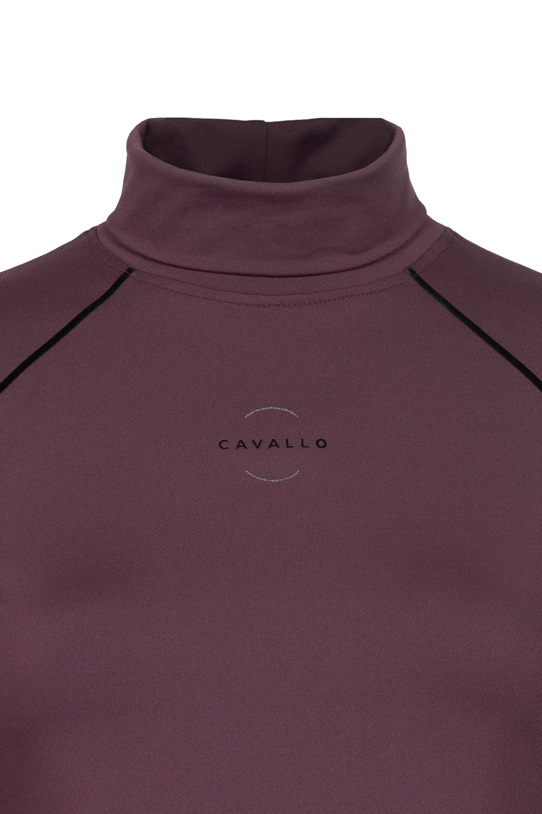 Cavallo Cavaldesa Turtleneck Long Sleeve - Dusty Plum detail